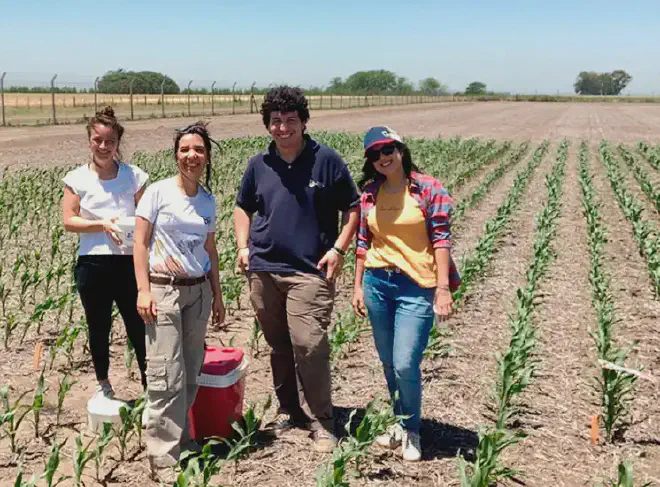 Parte del Laboratorio de Insectos de Interés Agronómico del CEBIO. Crédito de la imagen: Inés Catalano