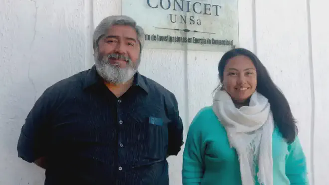 José F. Gil y Paola Castillo, especialistas del CONICET y de la Universidad Nacional de Salta.