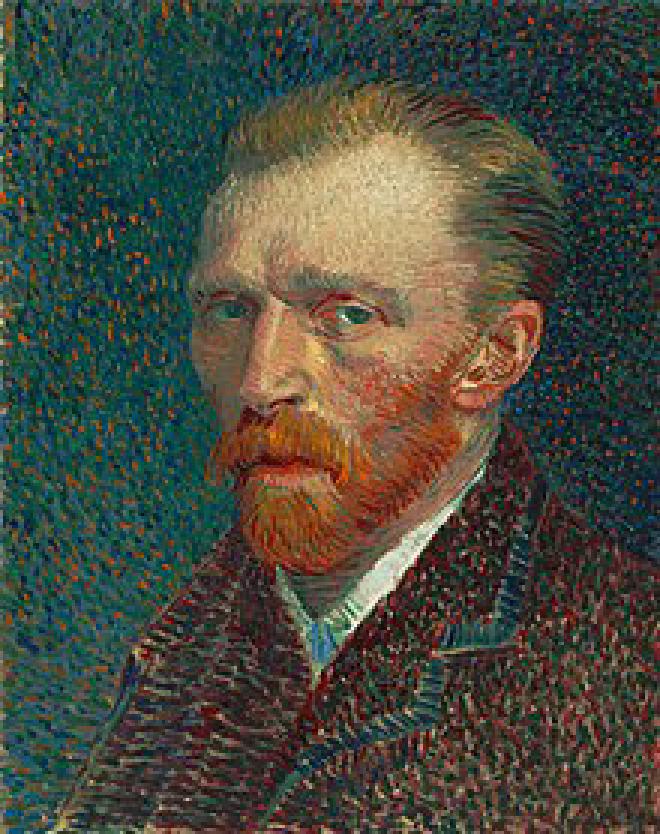 Autorretrato de Vincent van Gogh