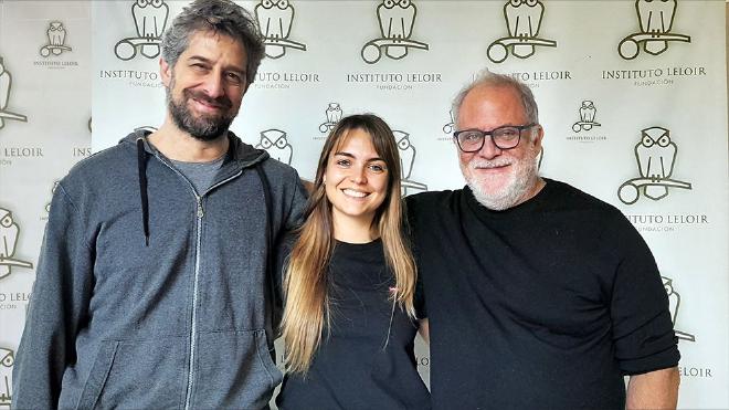 Ariel Chernomoretz (left), Abril San Martín and Marcelo Yanovsky. Credit: Courtesy of the researchers