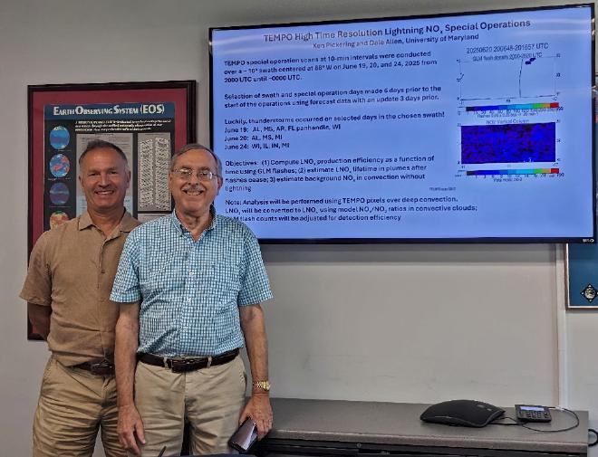 Dale Allen (left) and Kenneth Pickering (right). Image credit: Allen & Pickering