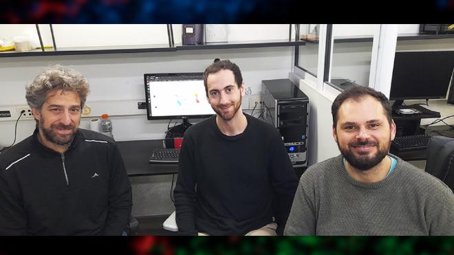 Ariel Chernomoretz, Ariel Berardino y Maximiliano Beckel, del CONICET y del Laboratorio de Biología de Sistemas Integrativa de la Fundación Instituto Leloir.