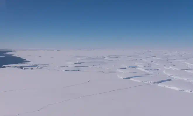 El glaciar Totten, en la Antártida Oriental